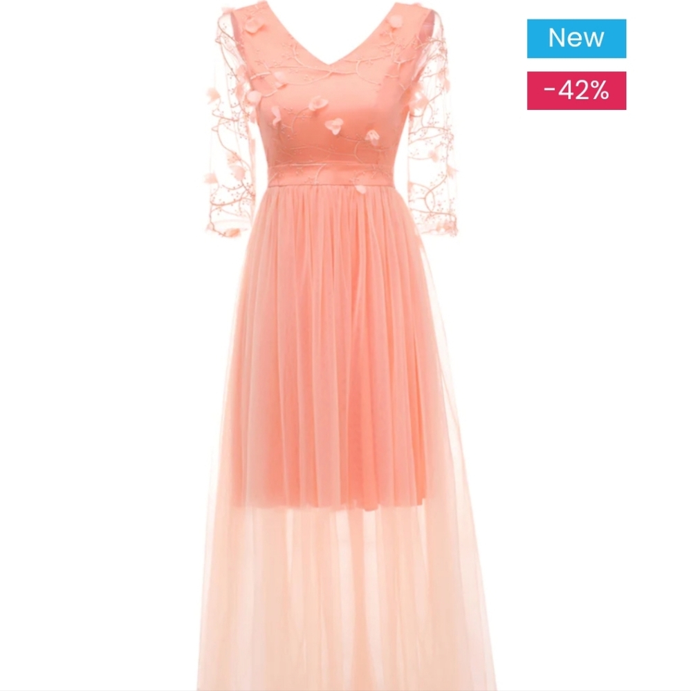 Retro Stage 1940's banquet dress
